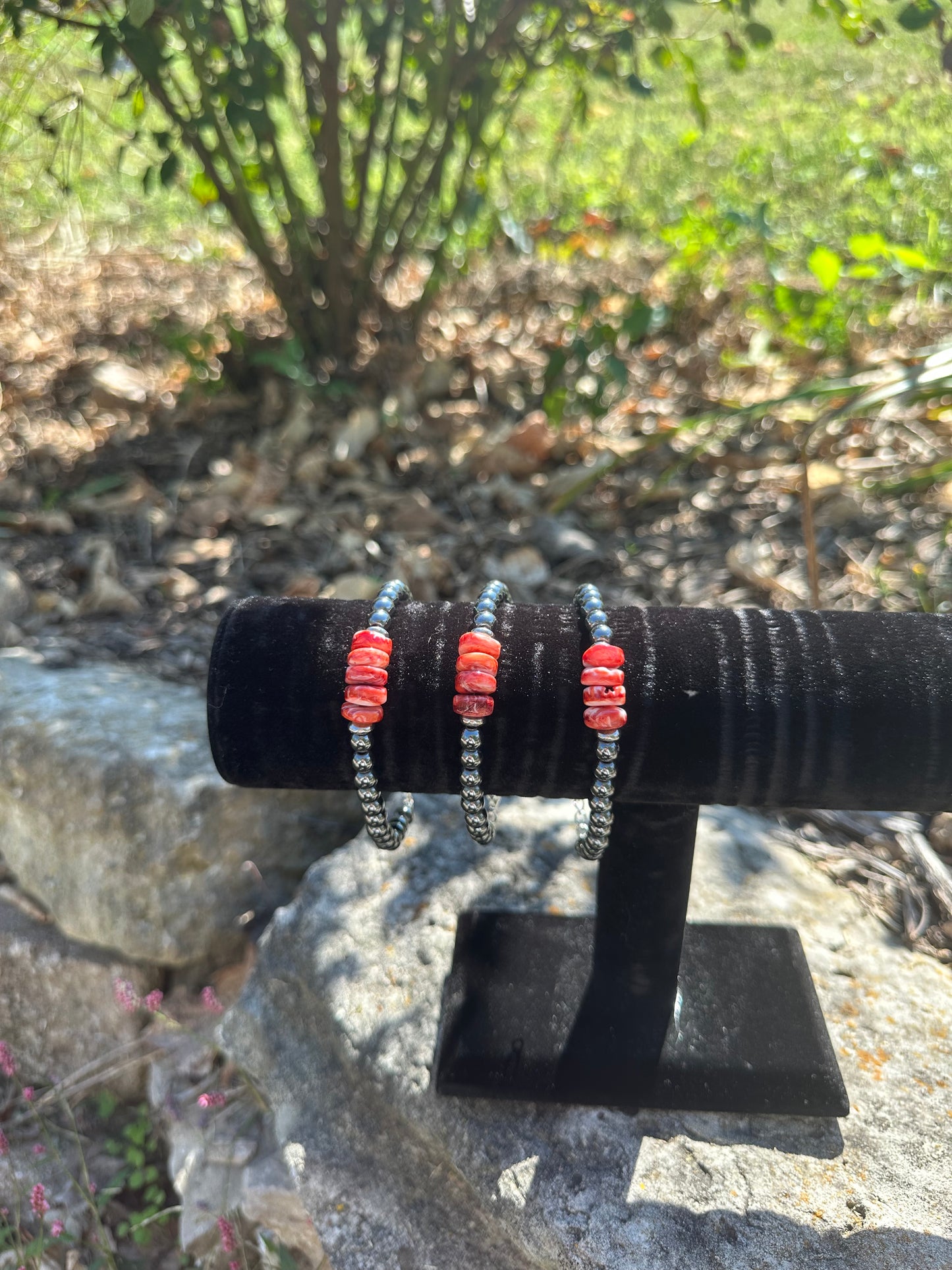 Crimson Horizon Bracelet