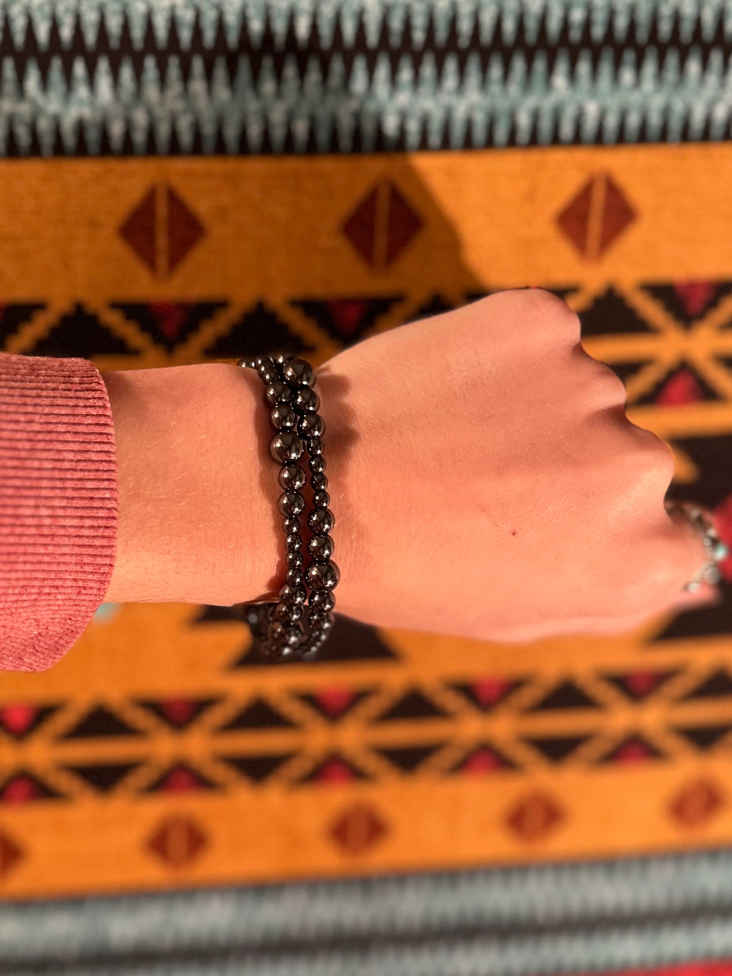 Midnight Mesa Stretchy Bracelet