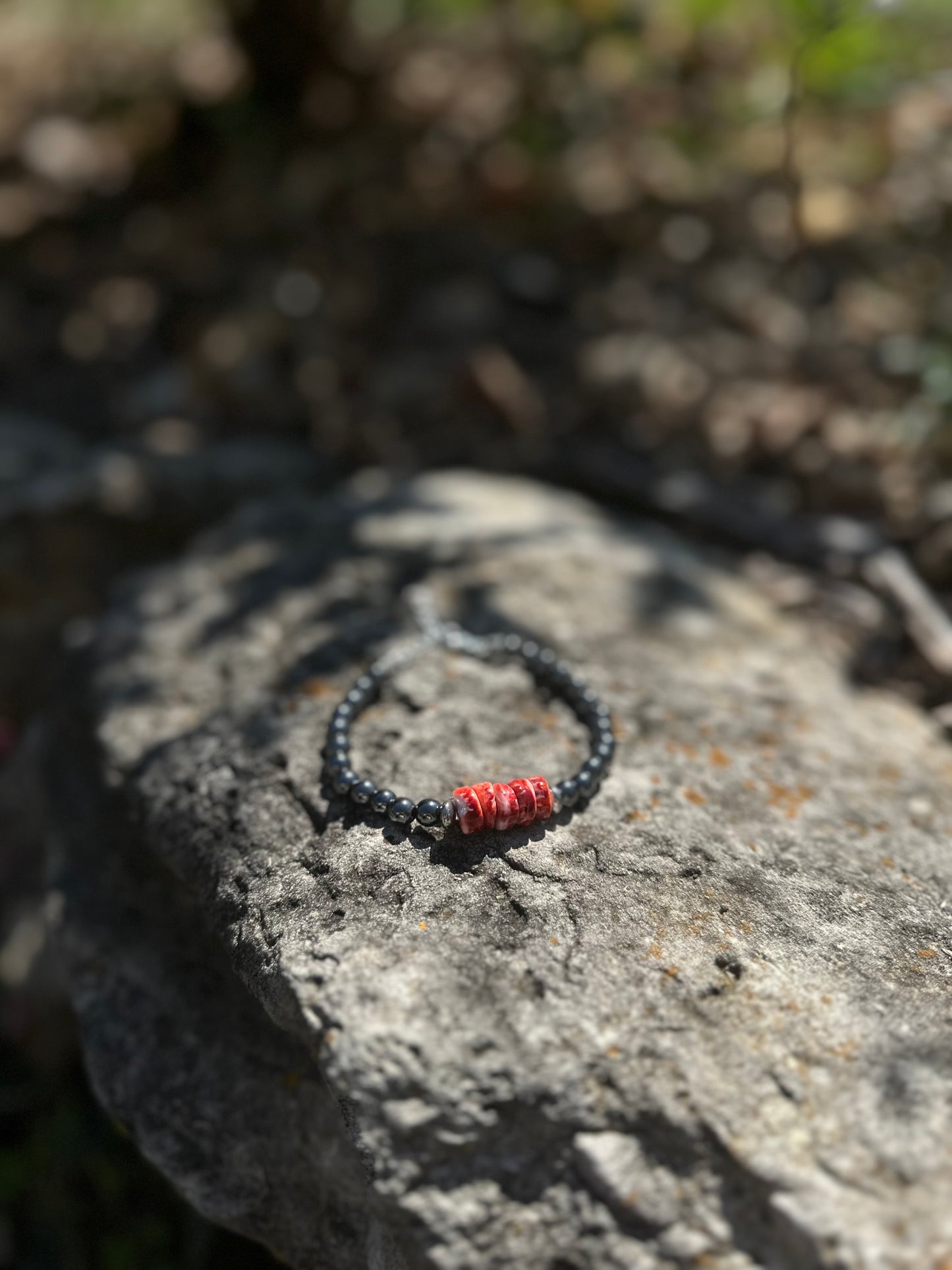 Crimson Horizon Bracelet