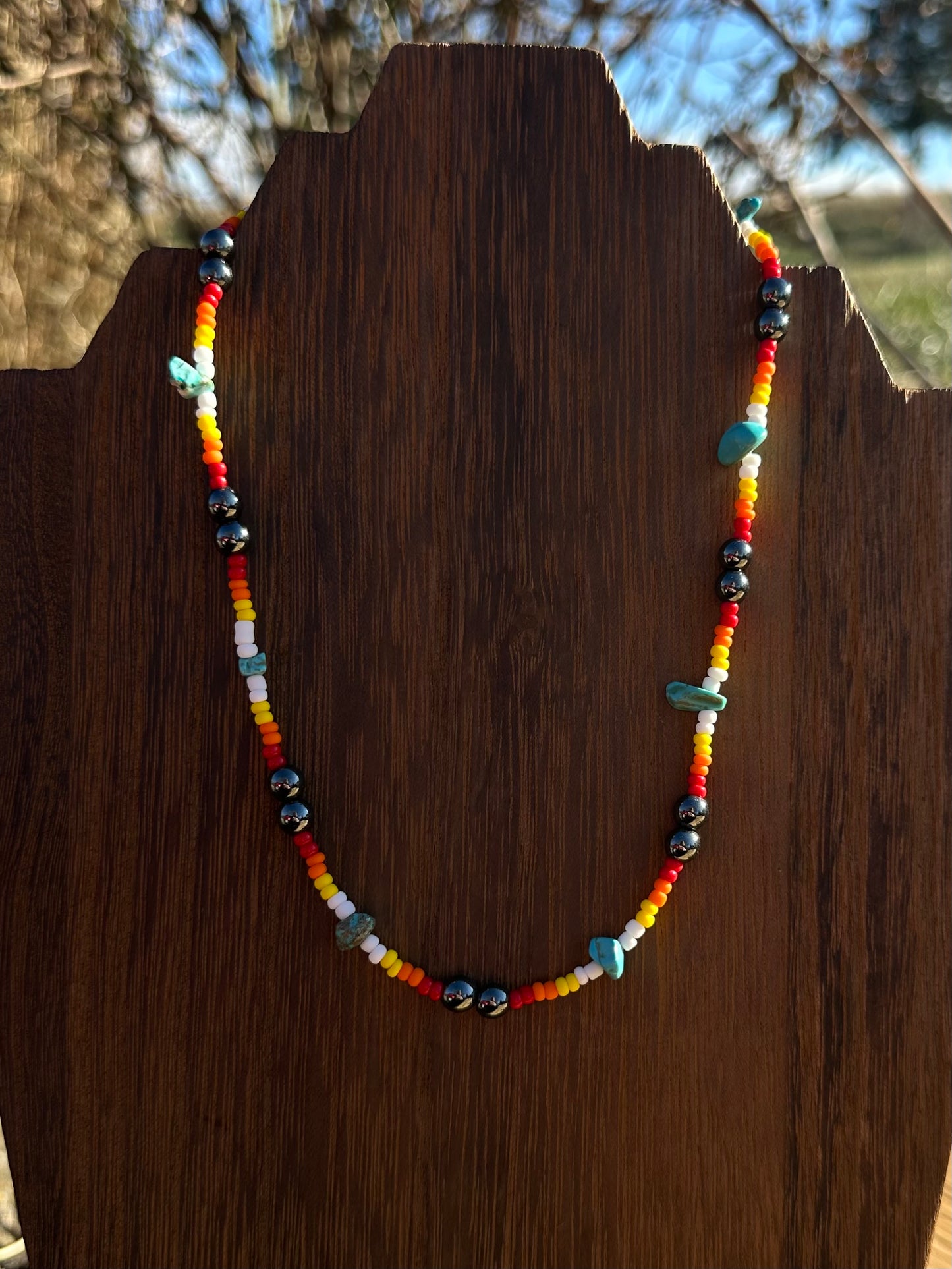 Sunset Mesa Beaded Necklace