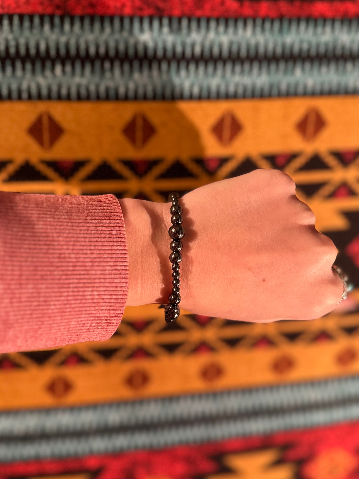 Midnight Mesa Stretchy Bracelet