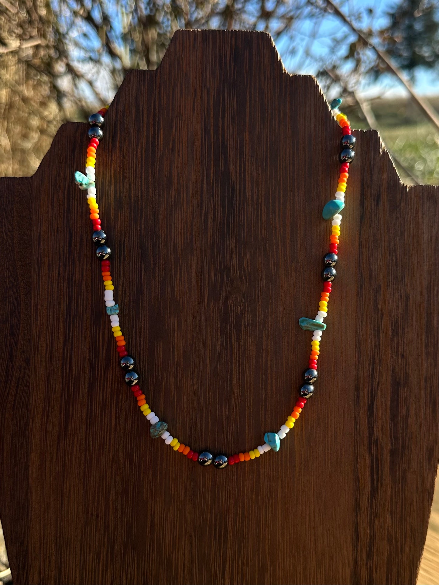 Sunset Mesa Beaded Necklace