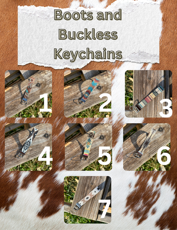 Western Wanderer Keychains